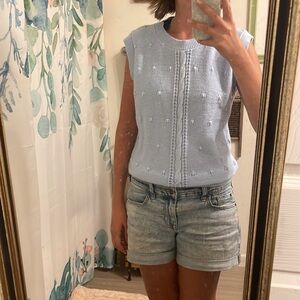 Vintage Jolie Sweater Vest Tank-See Measurements-S